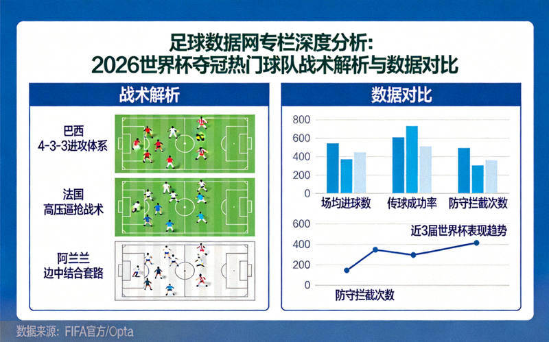 足球数据网专栏深度分析：2026世界杯夺冠热门球队战术解析与数据对比